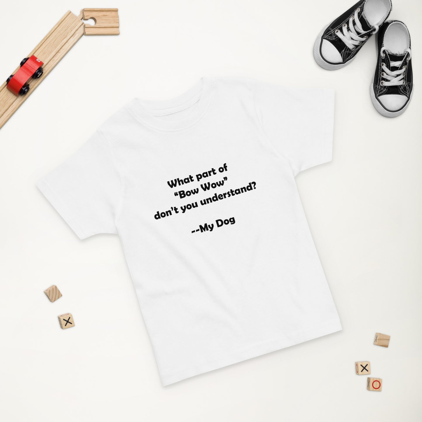 My Dog Toddler Jersey T-shirt