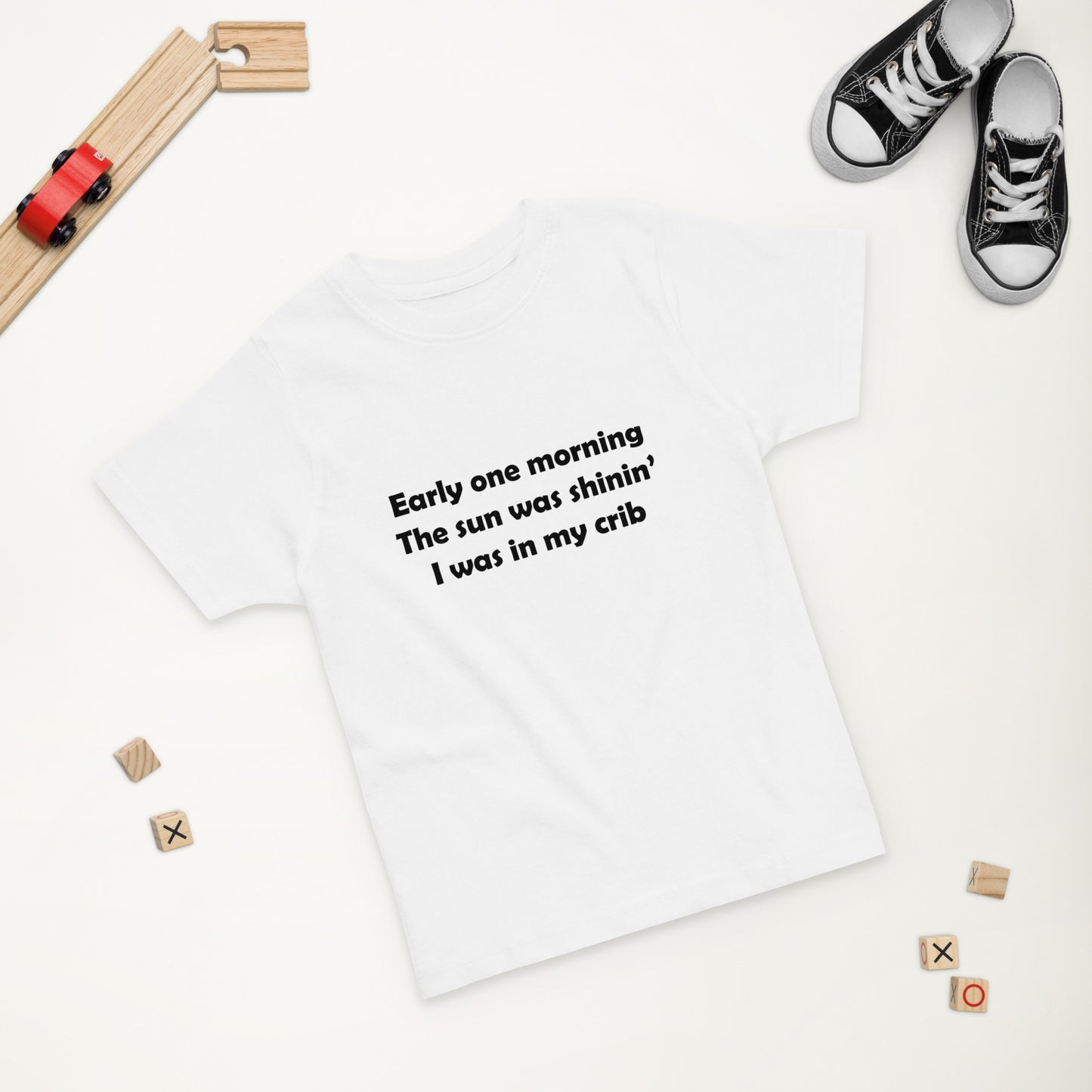 Mozart Lyrics Toddler Jersey T-shirt