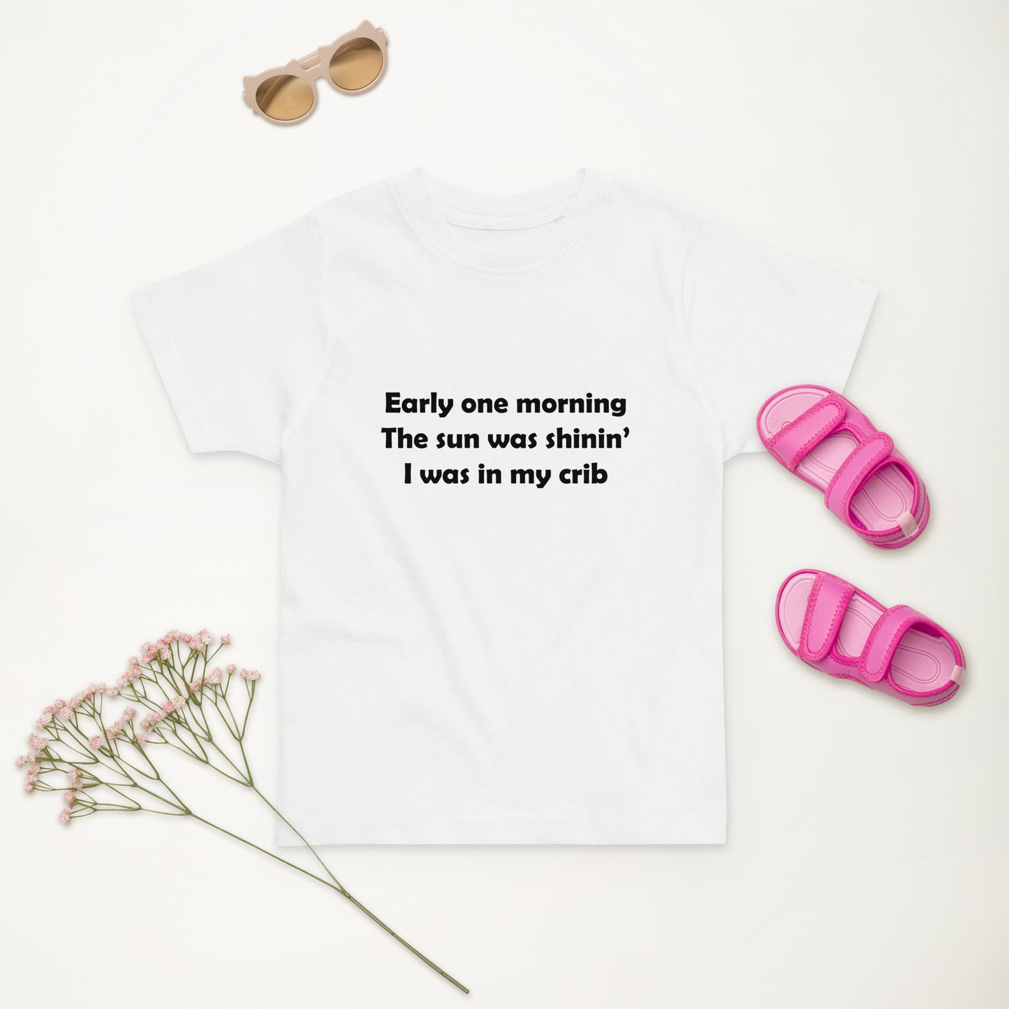Mozart Lyrics Toddler Jersey T-shirt