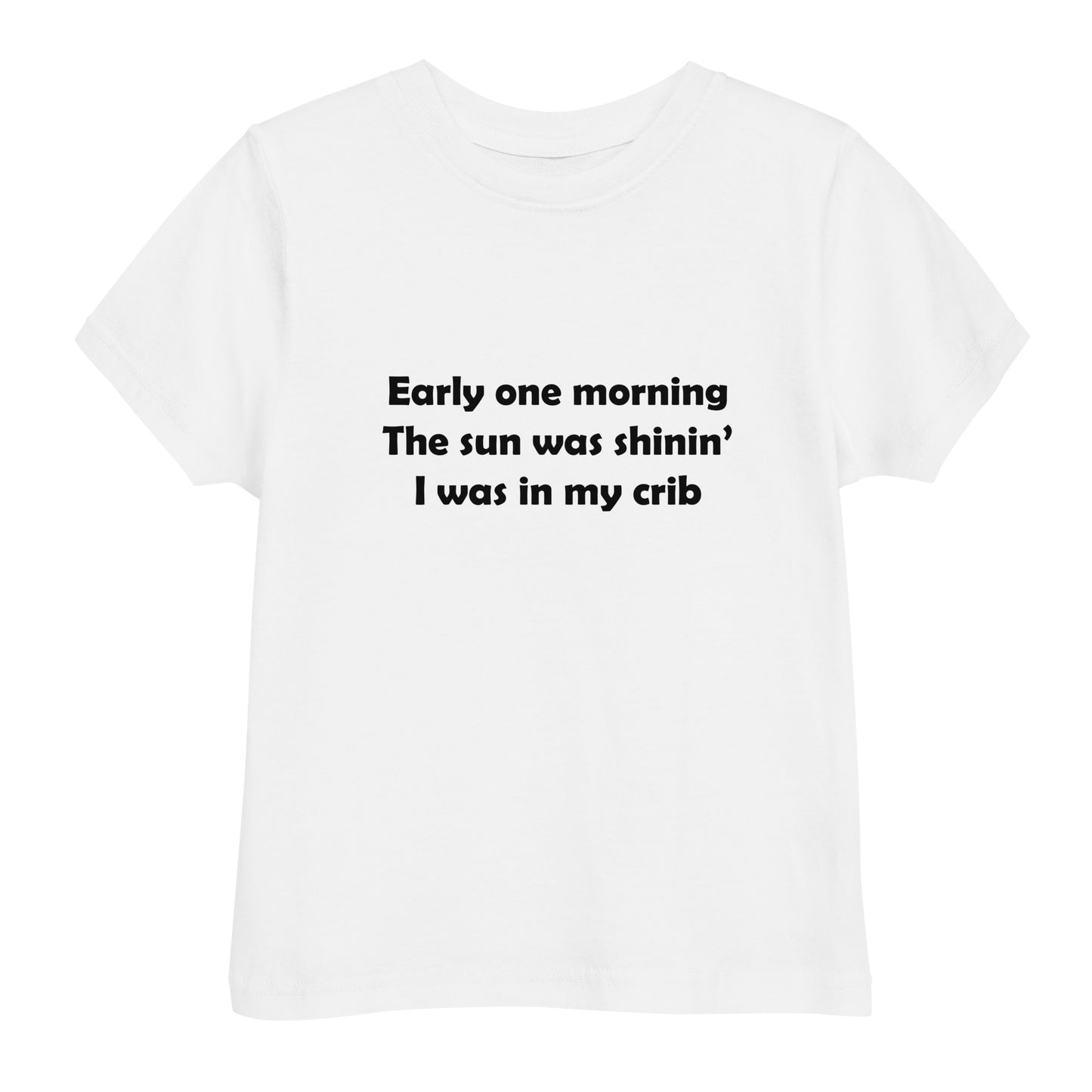 Mozart Lyrics Toddler Jersey T-shirt