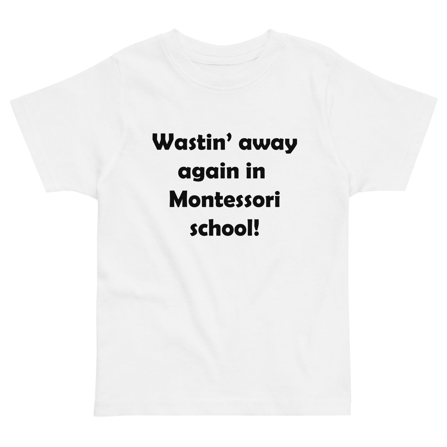 Mozart Montessori School Toddler Jersey T-shirt