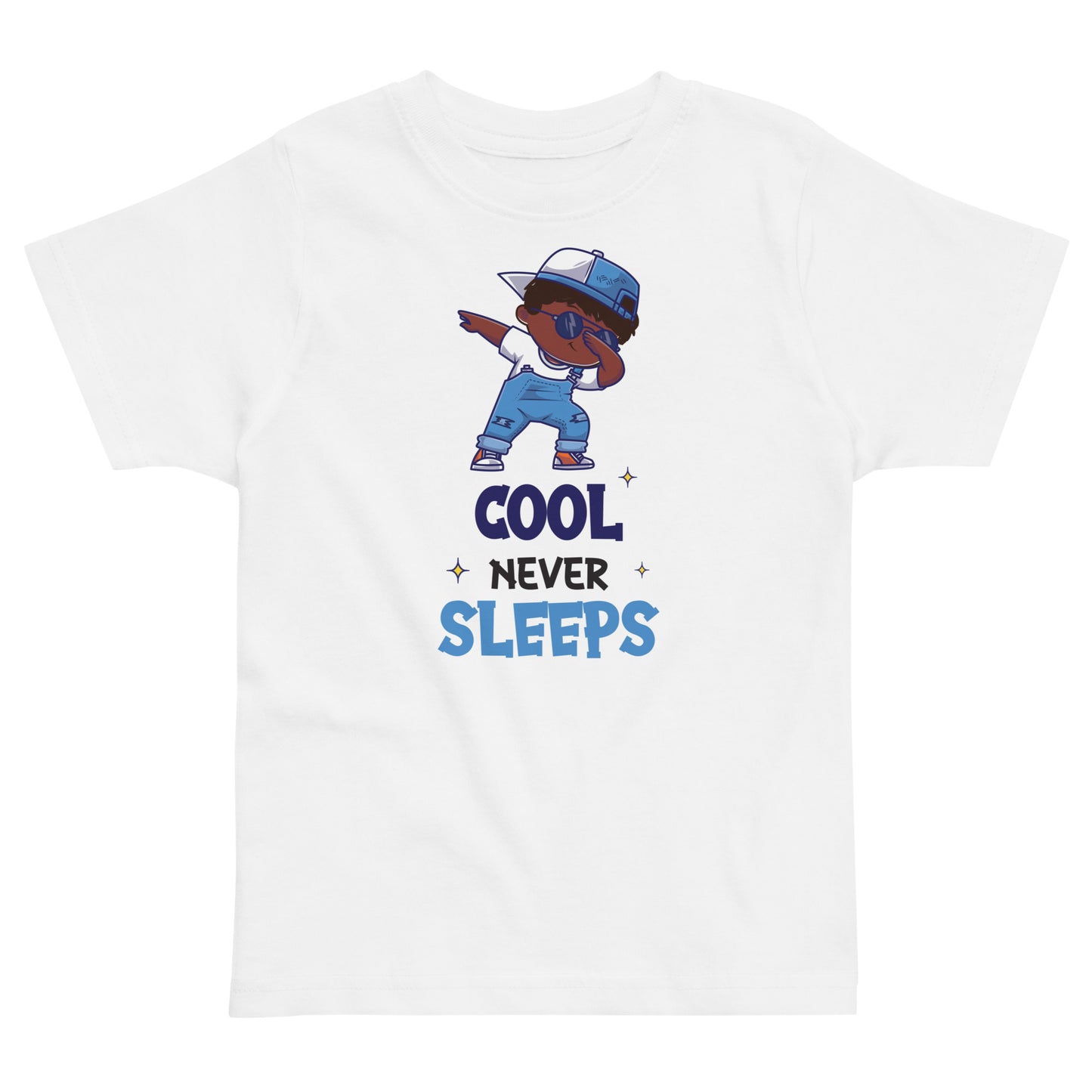 Cool Never Sleeps Toddler Jersey T-shirt