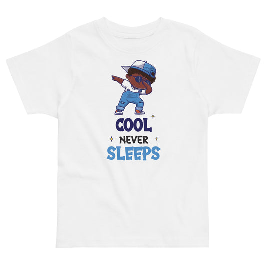 Cool Never Sleeps Toddler Jersey T-shirt