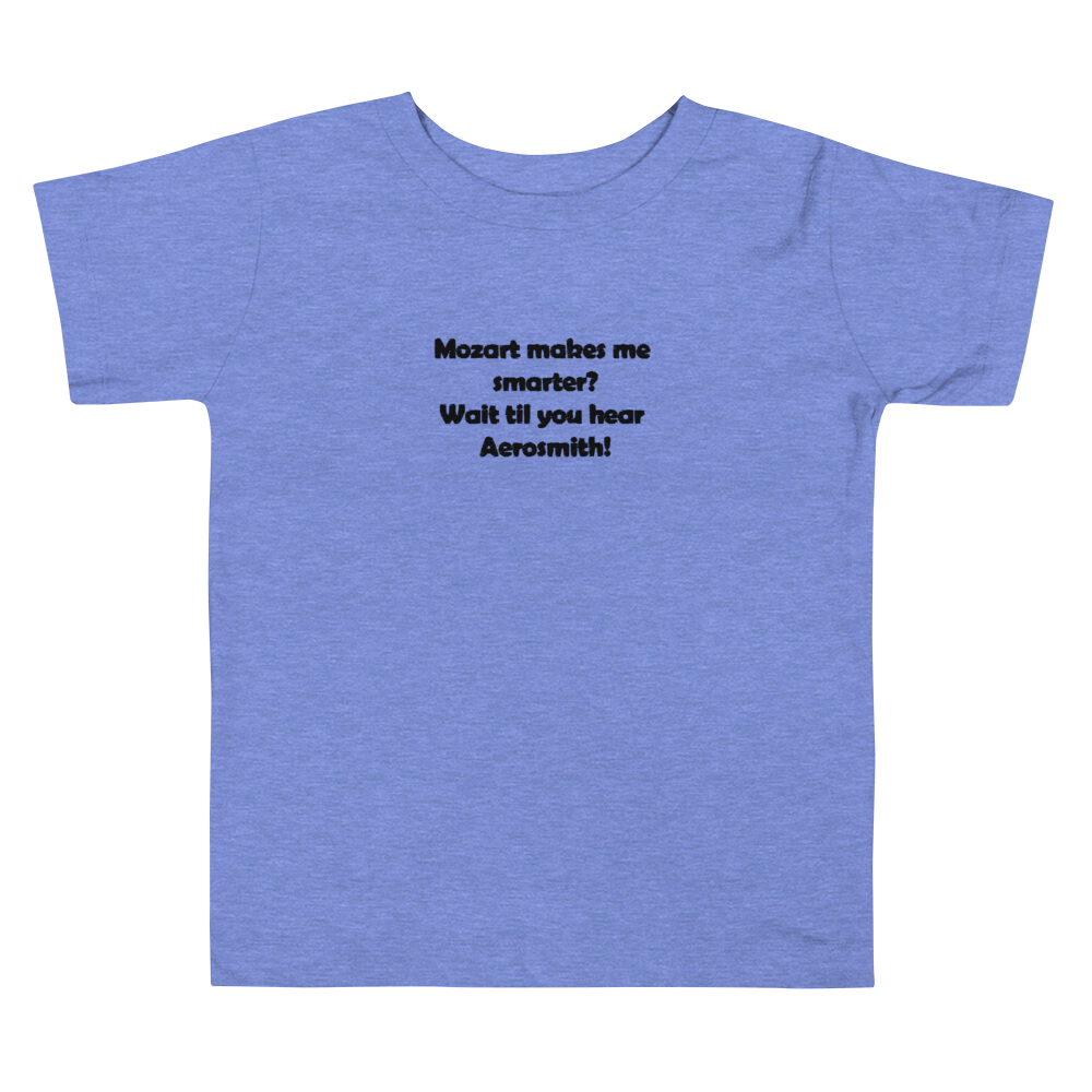 Embroidered Mozart Toddler Short Sleeve Tee