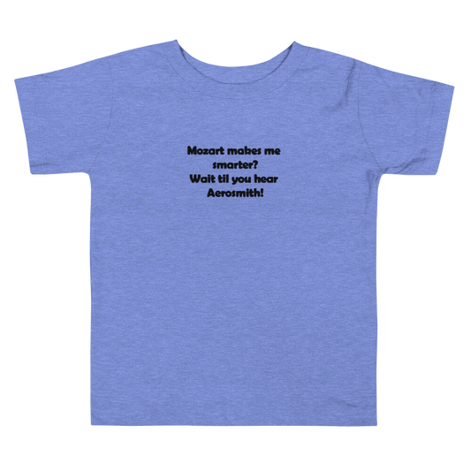 Embroidered Mozart Toddler Short Sleeve Tee