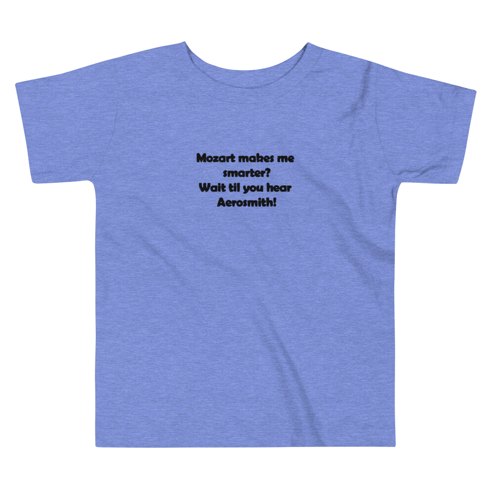 Embroidered Mozart Toddler Short Sleeve Tee