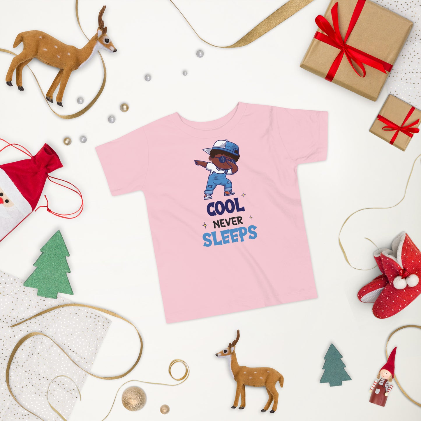 Cool Never Sleeps Toddler Short Sleeve Tee