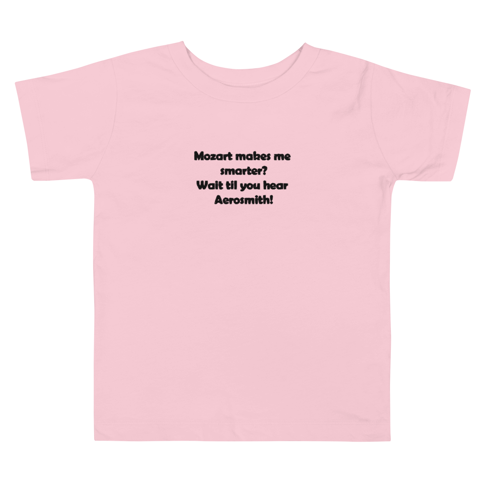Embroidered Mozart Toddler Short Sleeve Tee