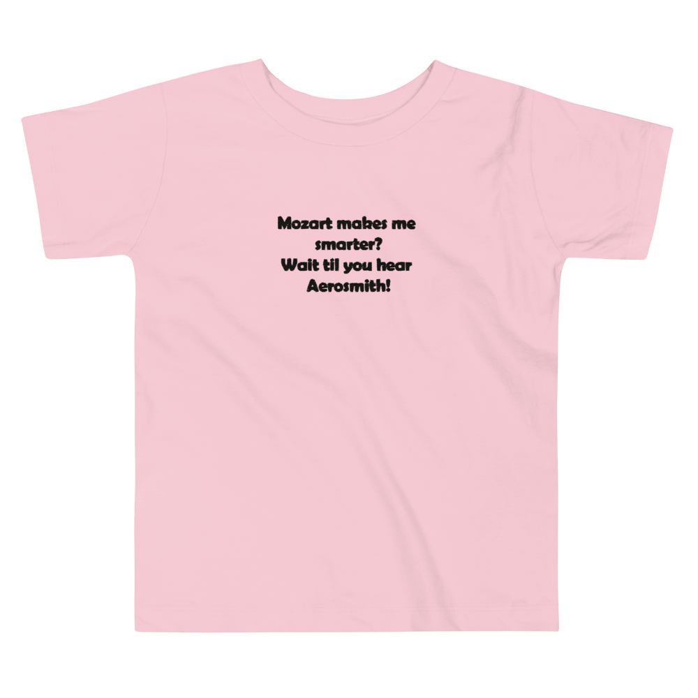 Embroidered Mozart Toddler Short Sleeve Tee