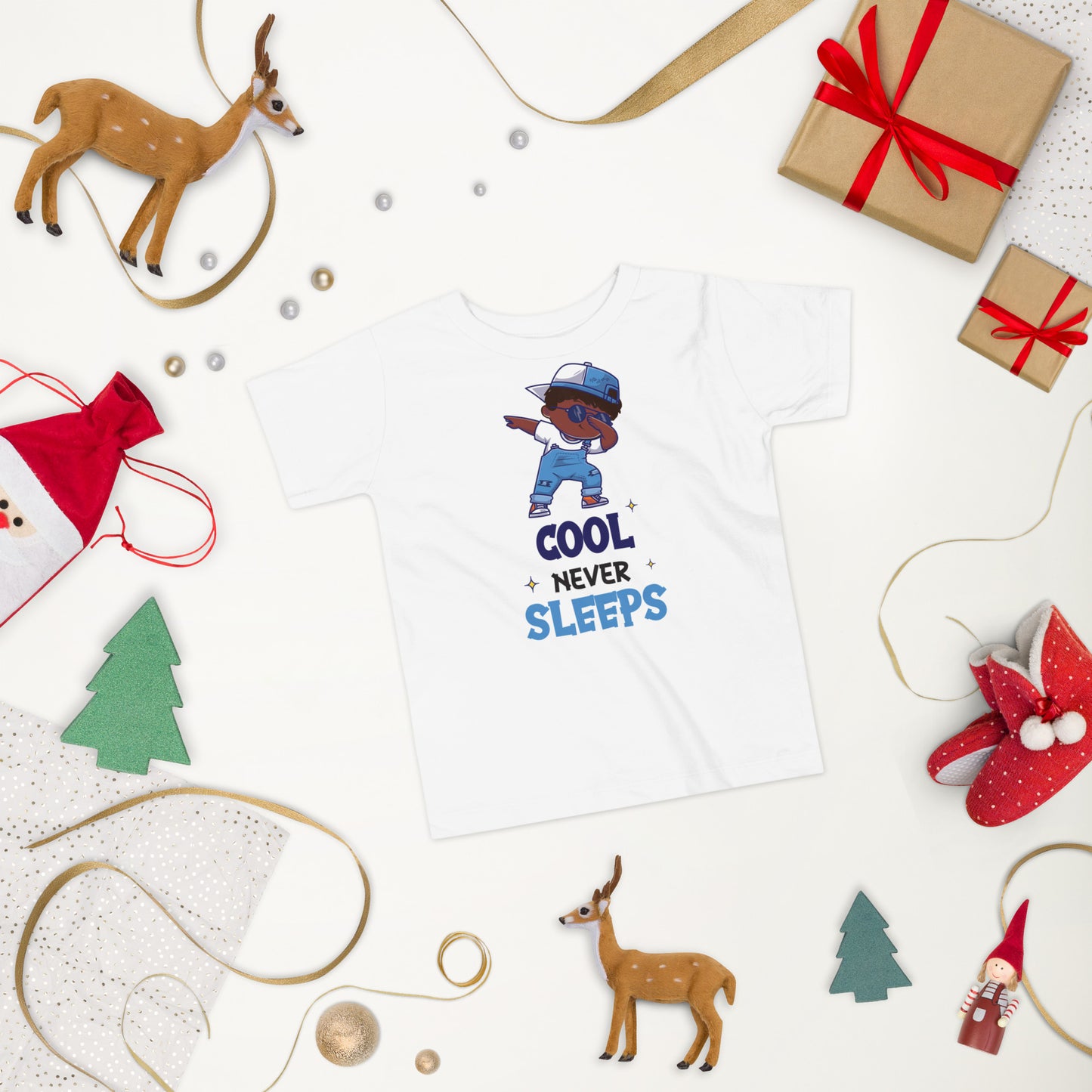 Cool Never Sleeps Toddler Short Sleeve Tee