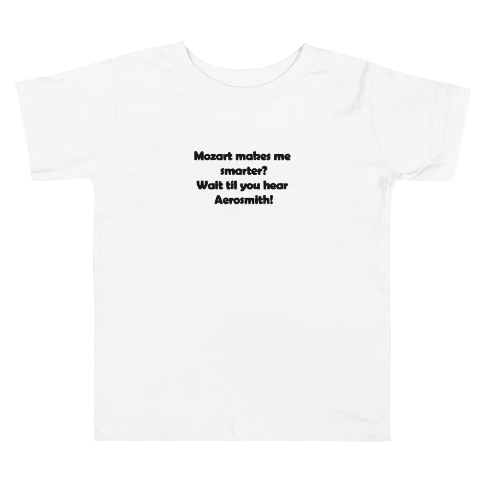 Embroidered Mozart Toddler Short Sleeve Tee