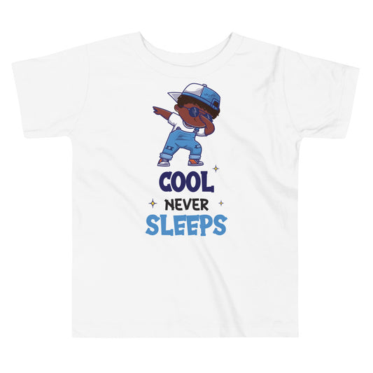 Cool Never Sleeps Toddler Short Sleeve Tee