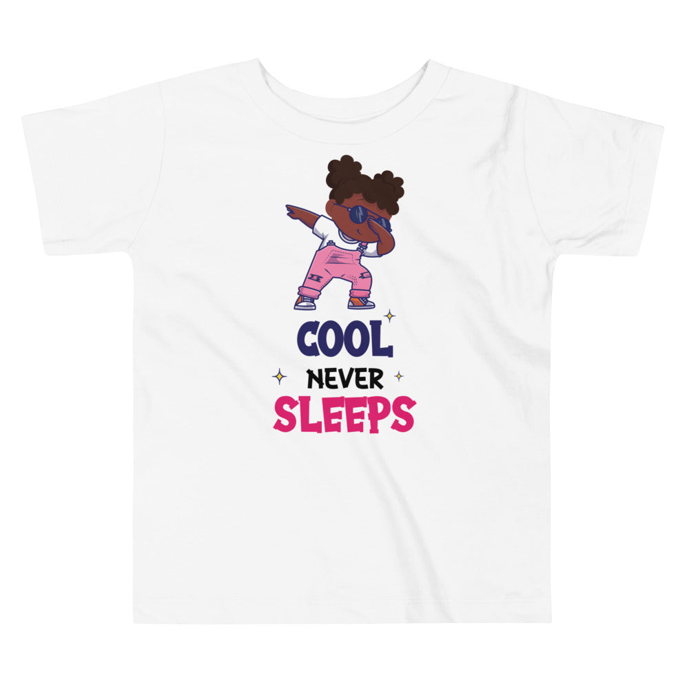 Cool Never Sleeps Toddler Short Sleeve Tee