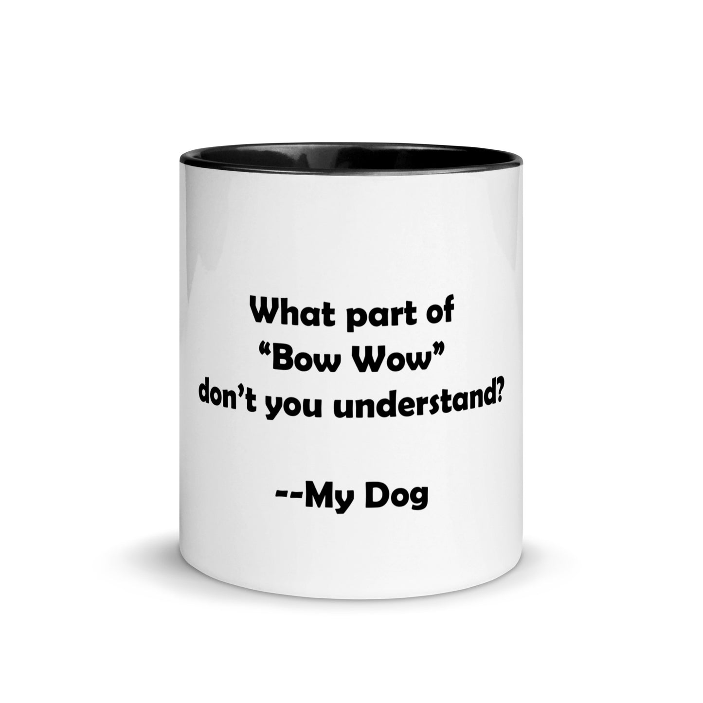 My Dog Mug with Color Inside