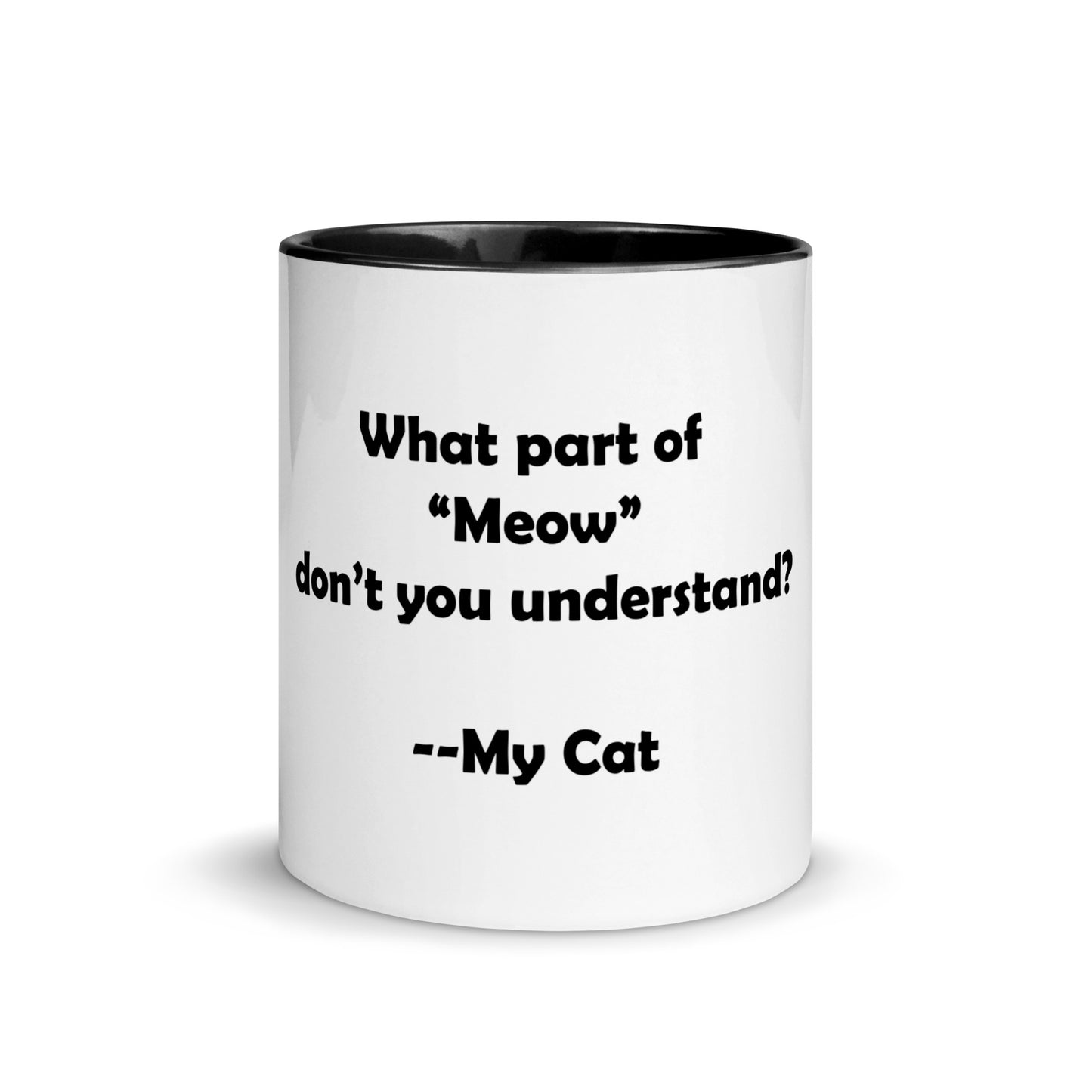 My Cat Mug with Color Inside