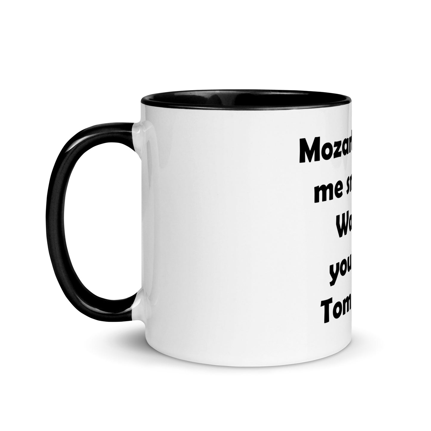 Mozart Mug with Color Inside