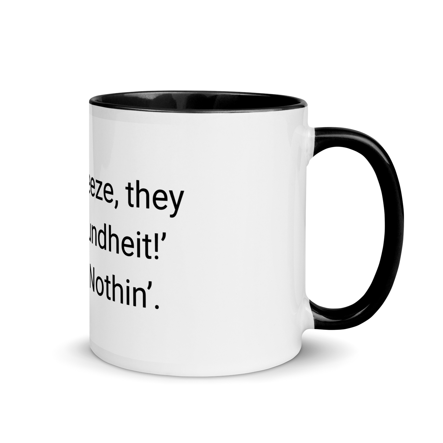 Gesundheit Mug with Color Inside