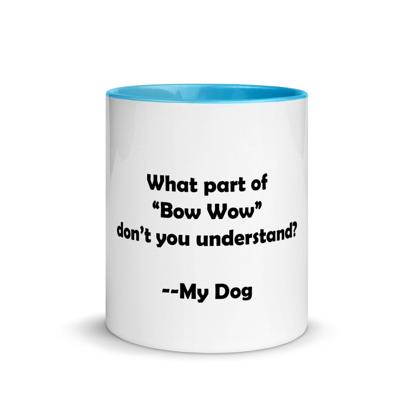 My Dog Mug with Color Inside