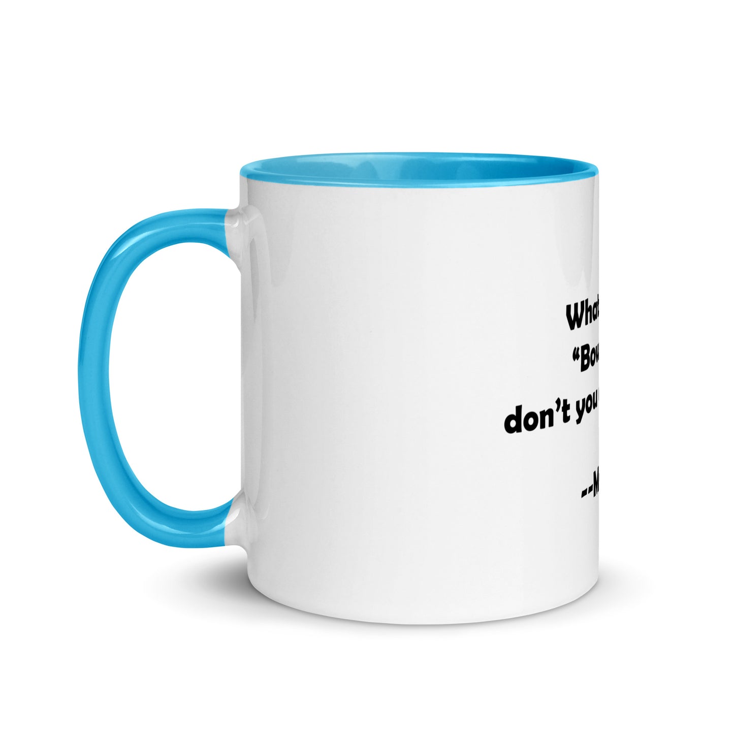 My Dog Mug with Color Inside