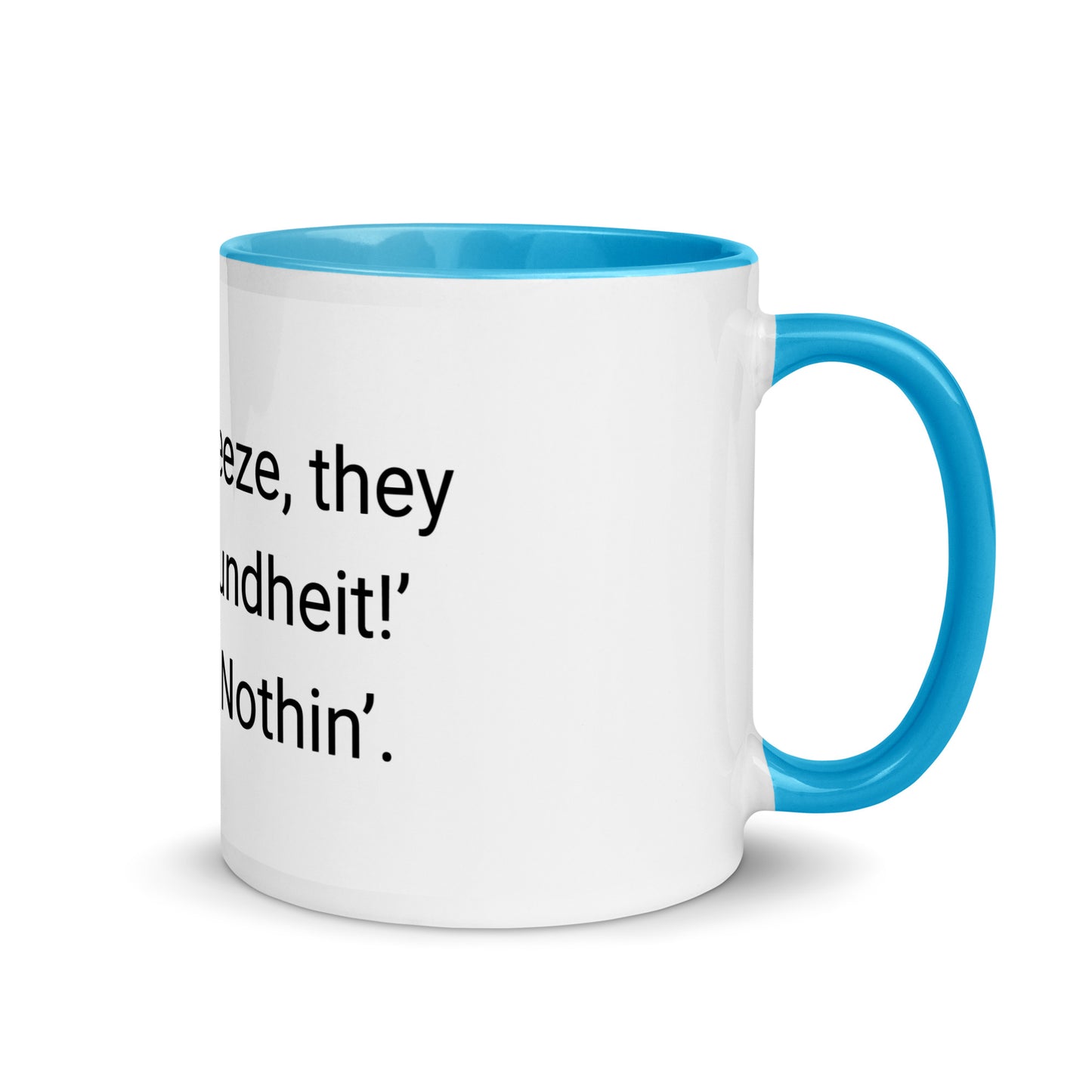 Gesundheit Mug with Color Inside