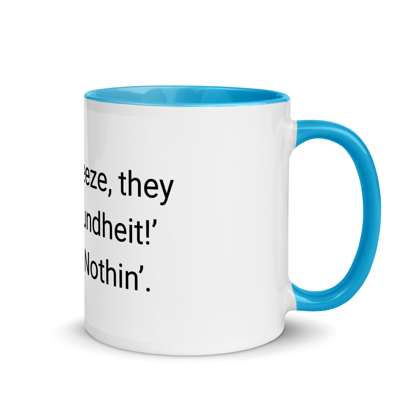 Gesundheit Mug with Color Inside