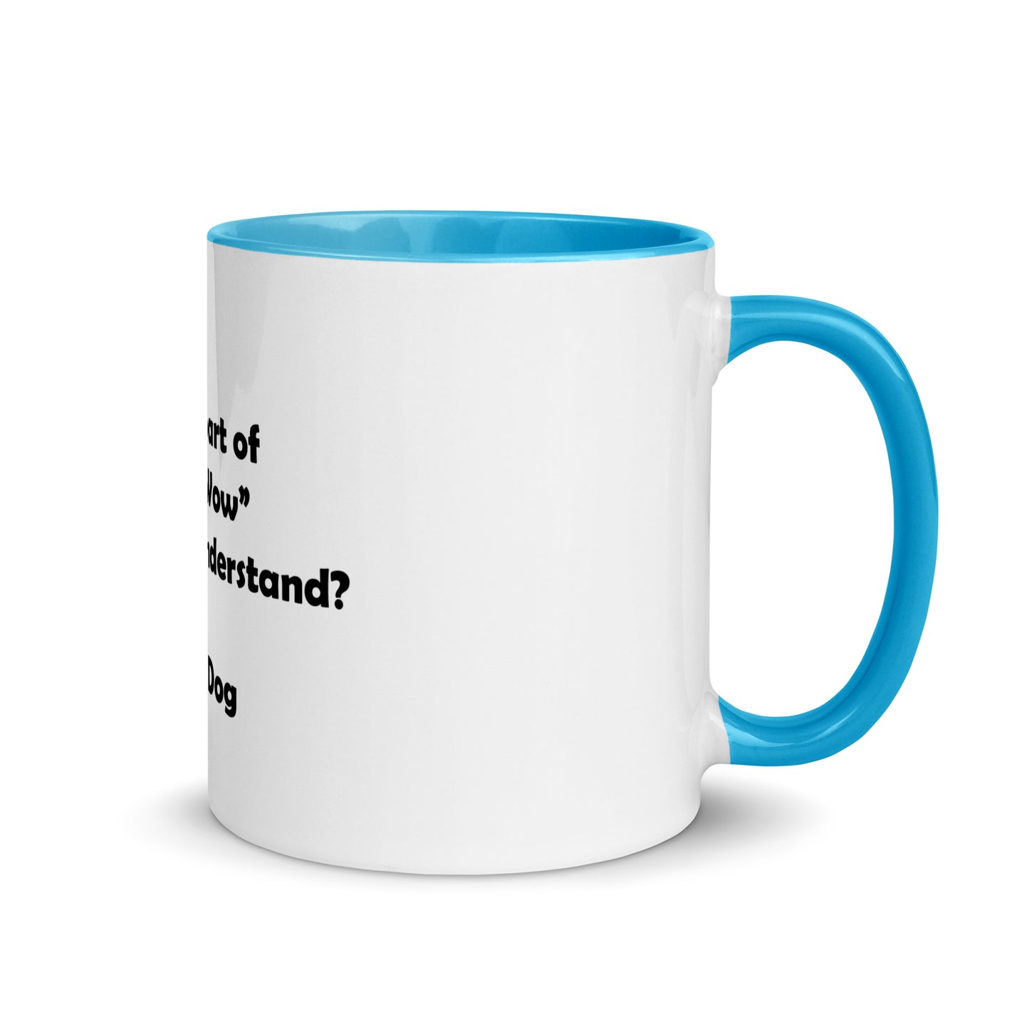 My Dog Mug with Color Inside