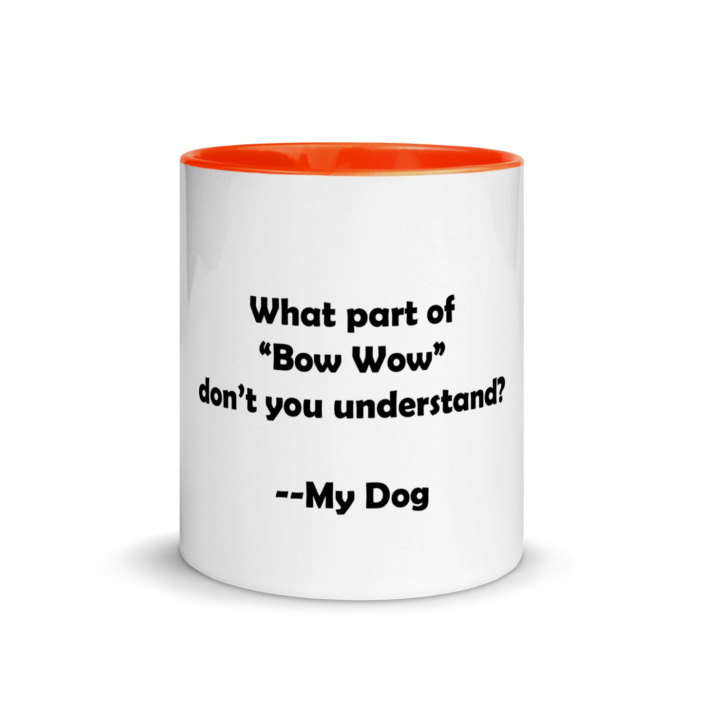 My Dog Mug with Color Inside