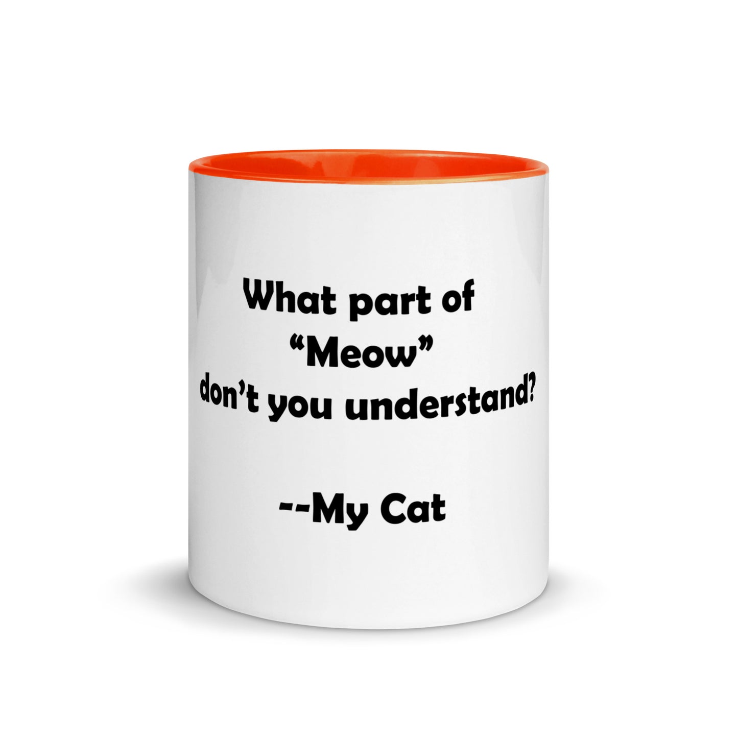 My Cat Mug with Color Inside