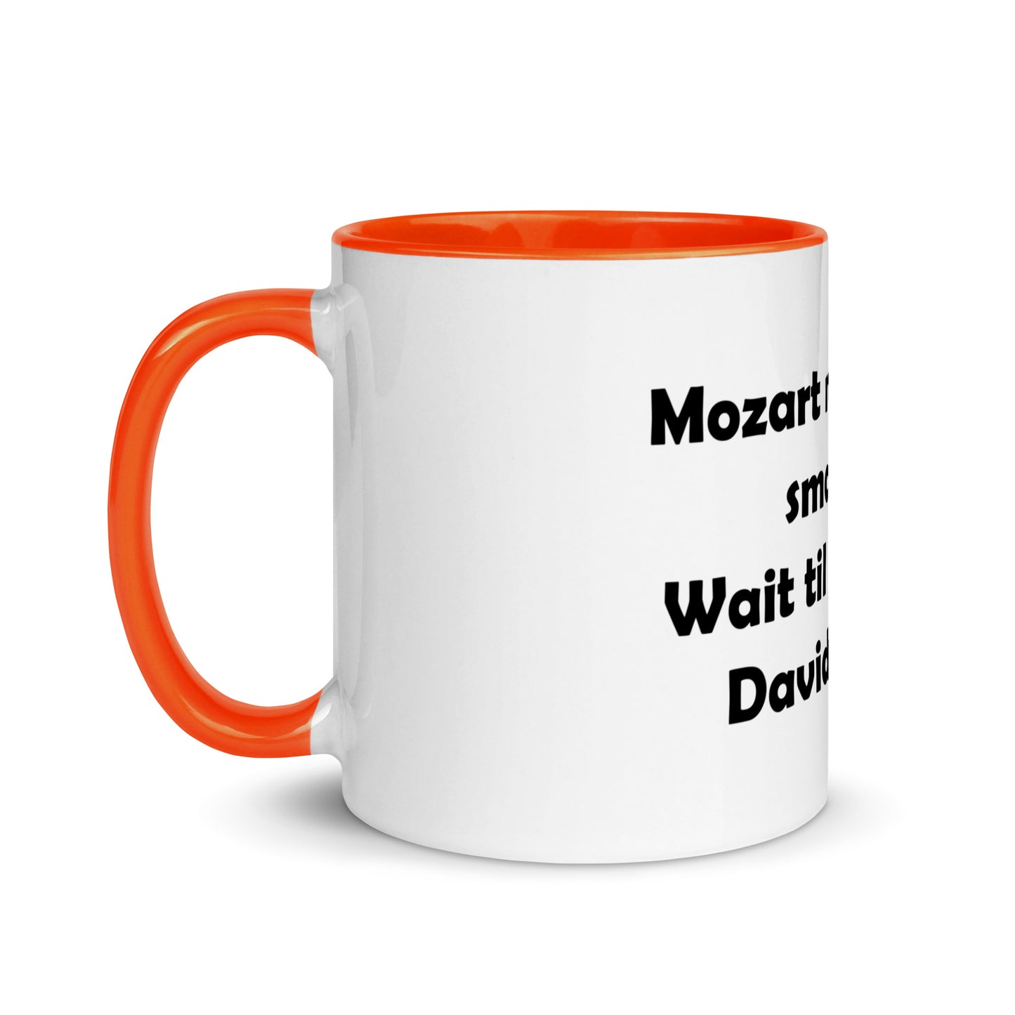 Mozart Mug with Color Inside