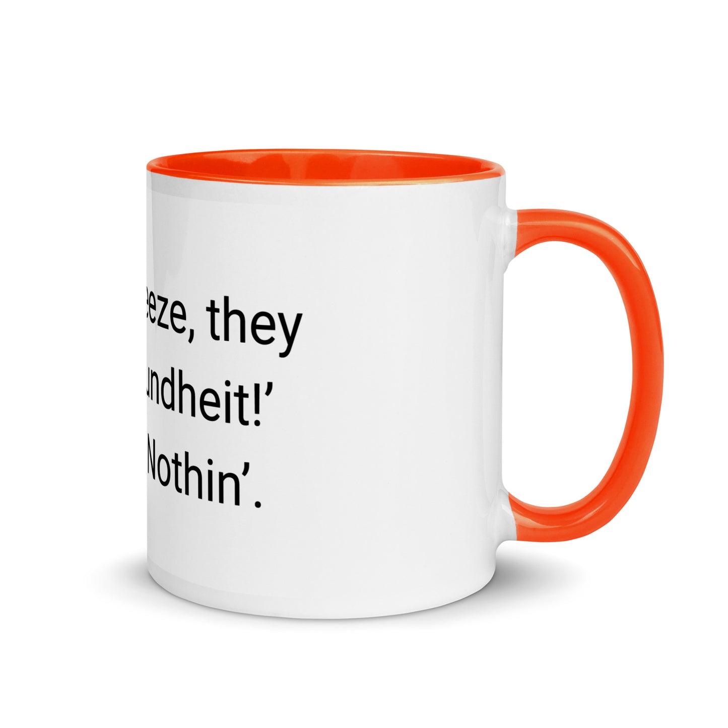Gesundheit Mug with Color Inside