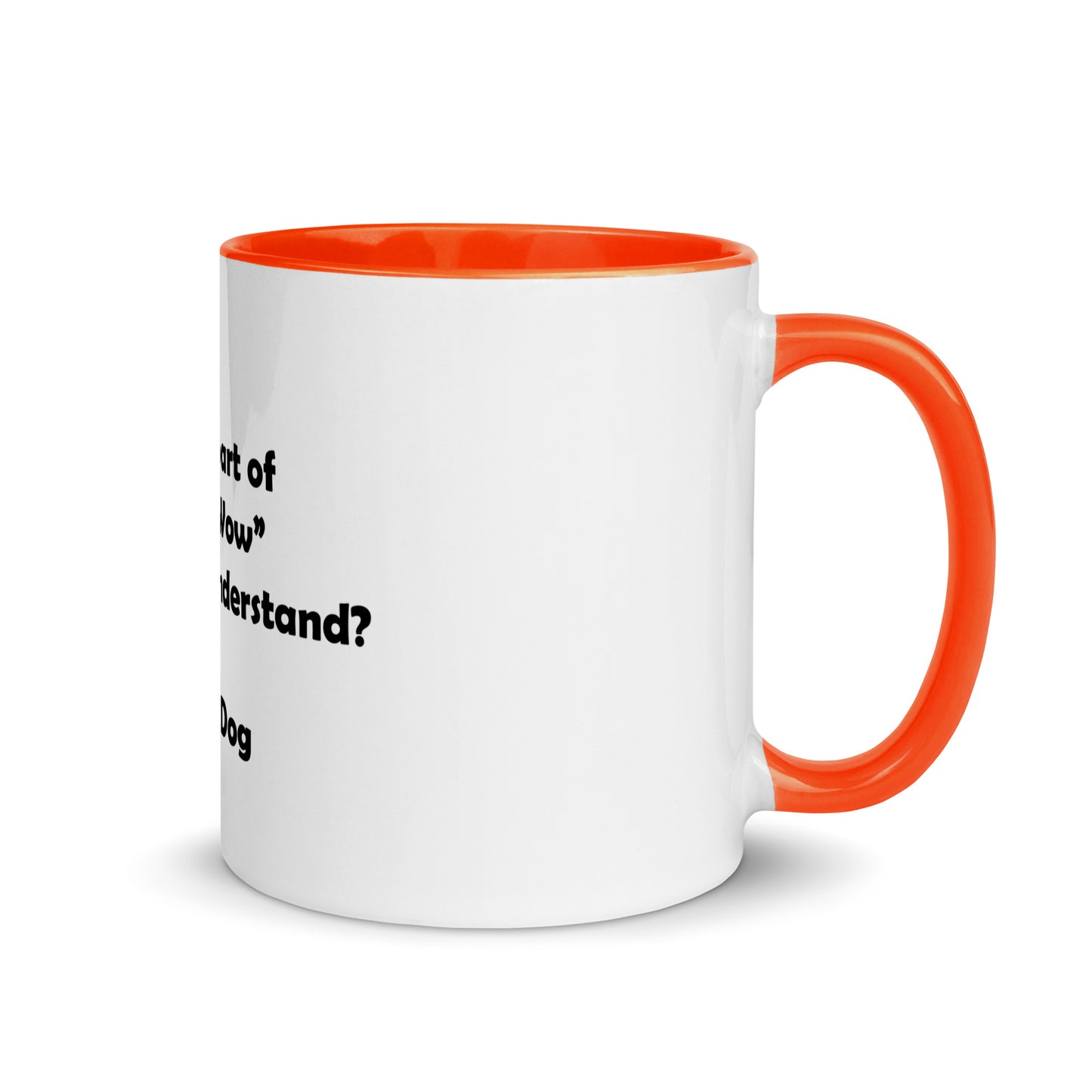 My Dog Mug with Color Inside