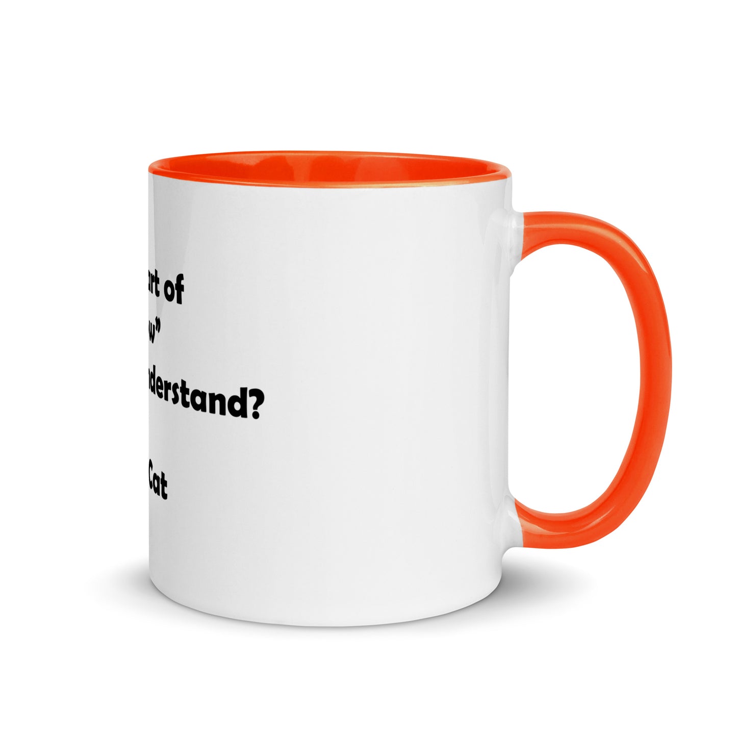 My Cat Mug with Color Inside