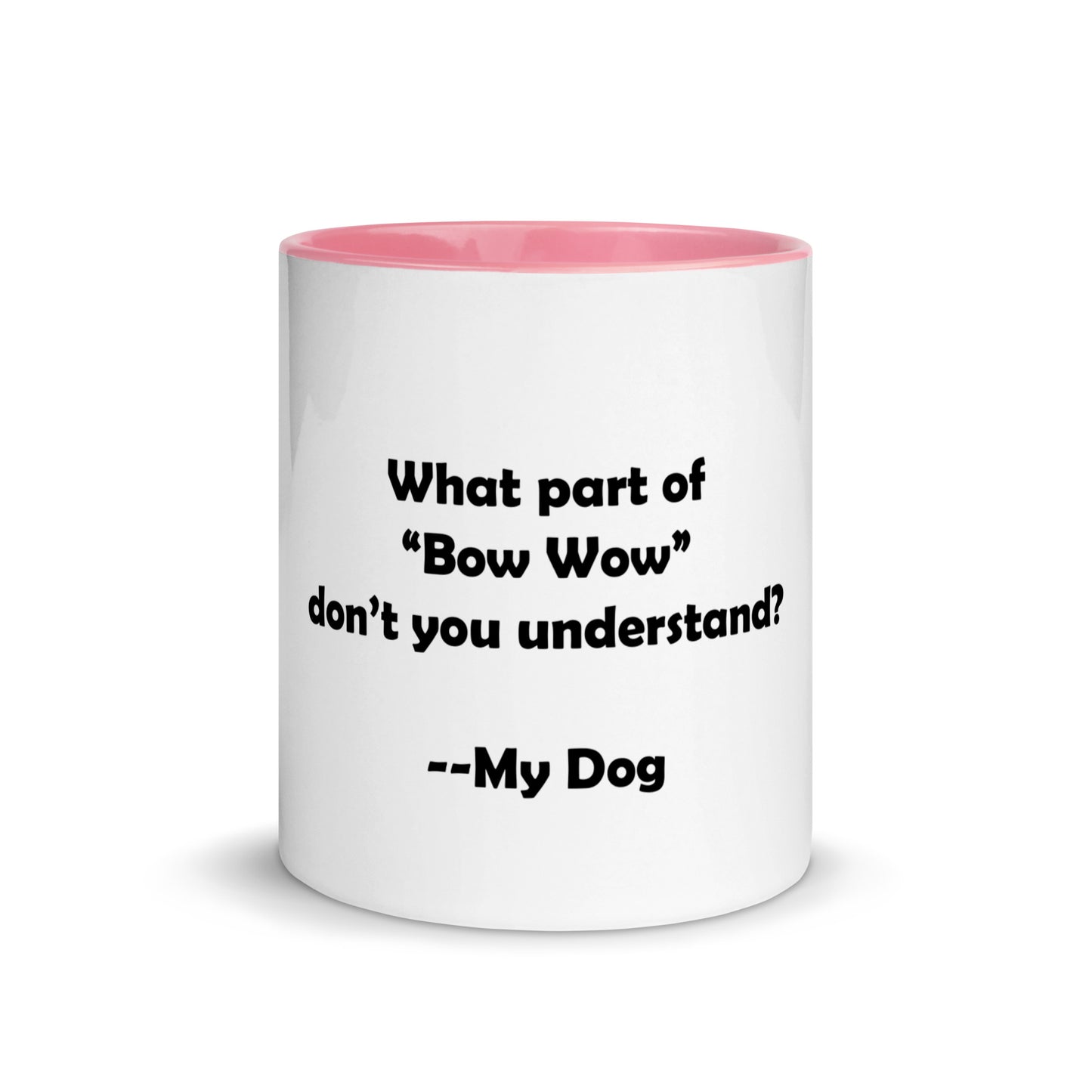 My Dog Mug with Color Inside