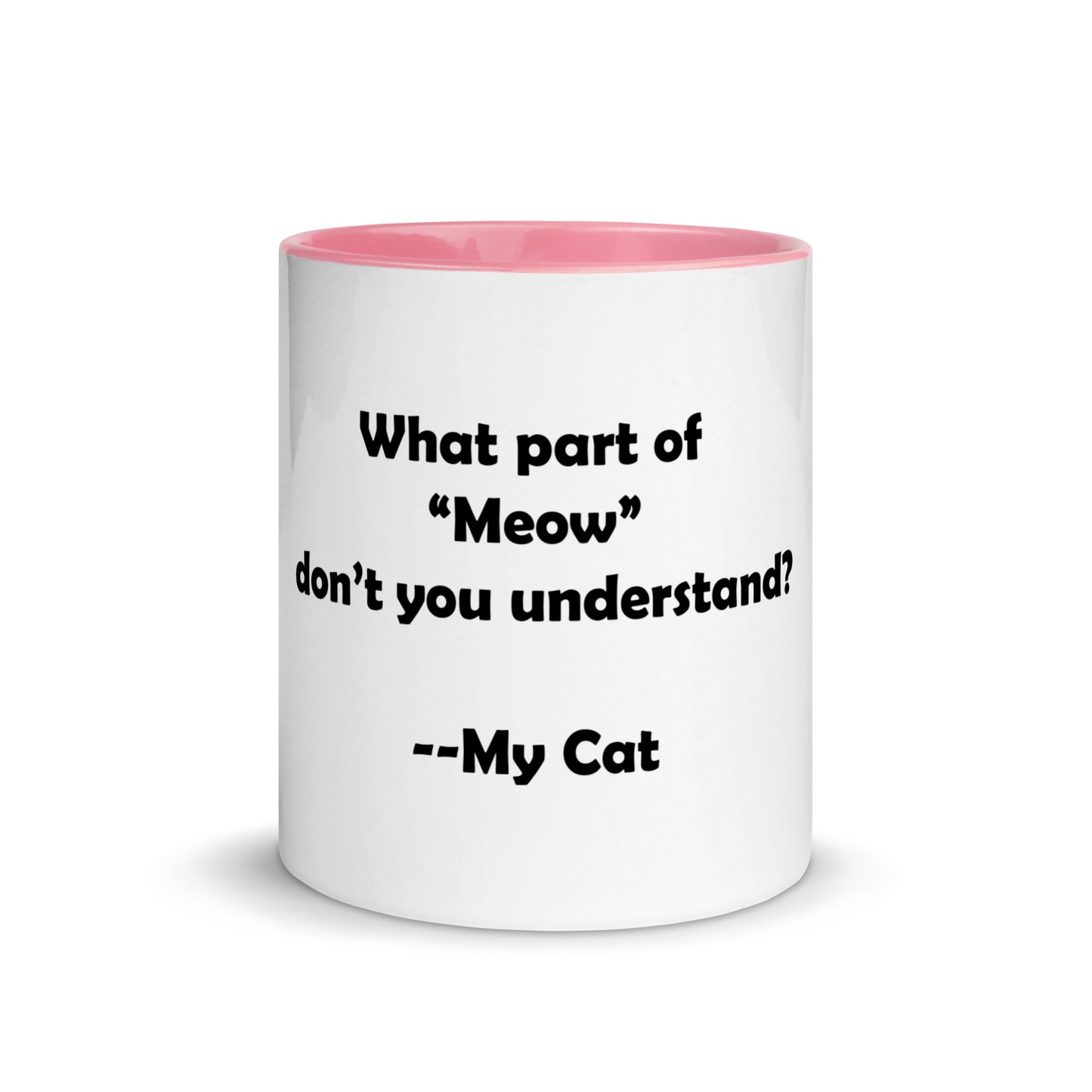 My Cat Mug with Color Inside