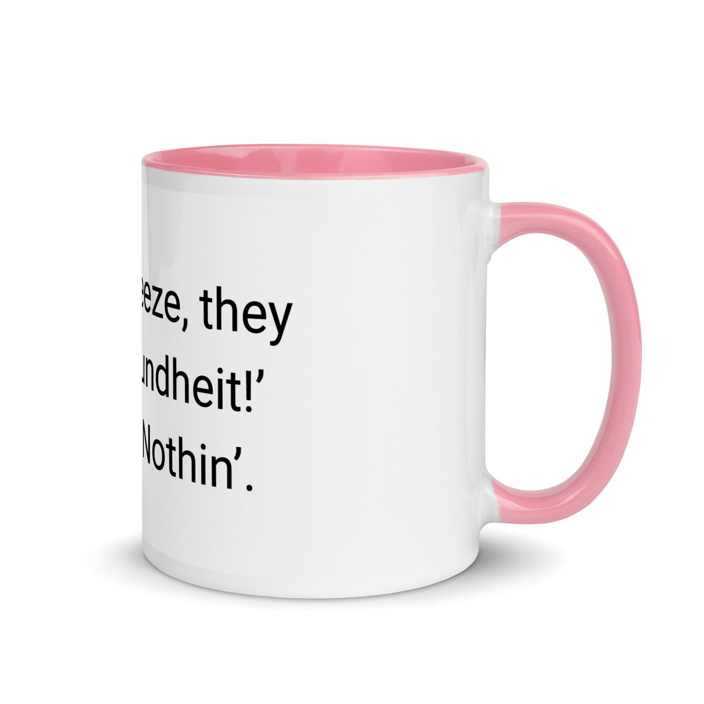 Gesundheit Mug with Color Inside