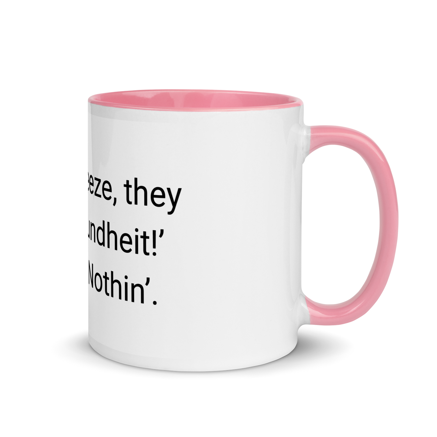 Gesundheit Mug with Color Inside