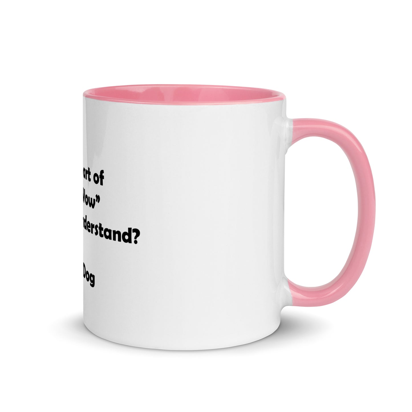 My Dog Mug with Color Inside