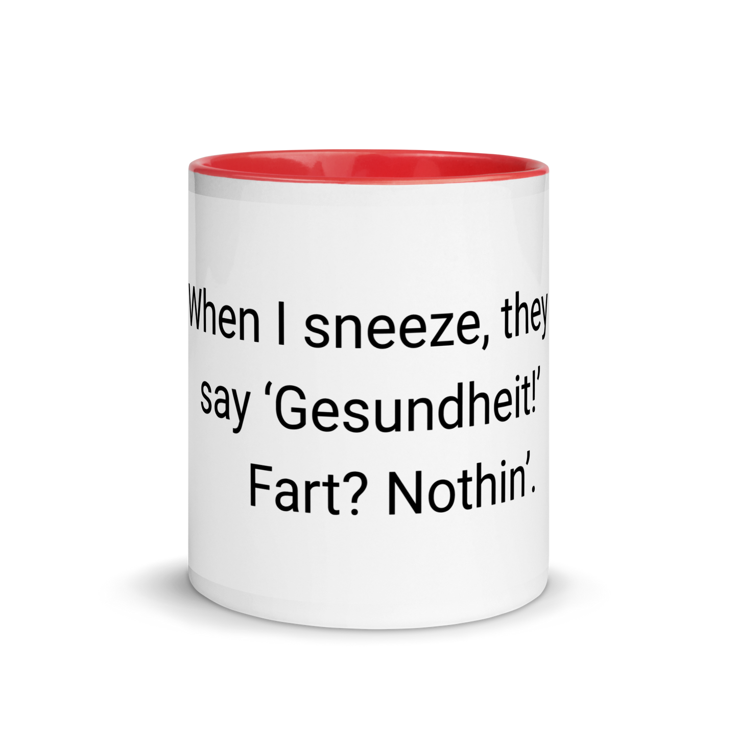 Gesundheit Mug with Color Inside