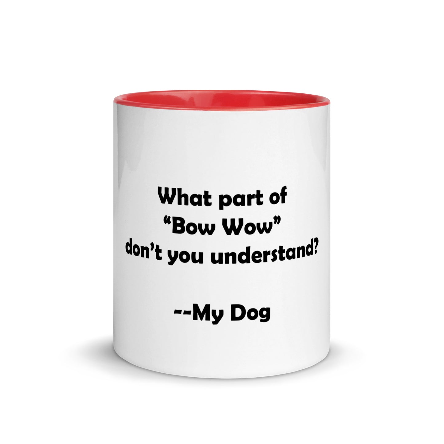My Dog Mug with Color Inside
