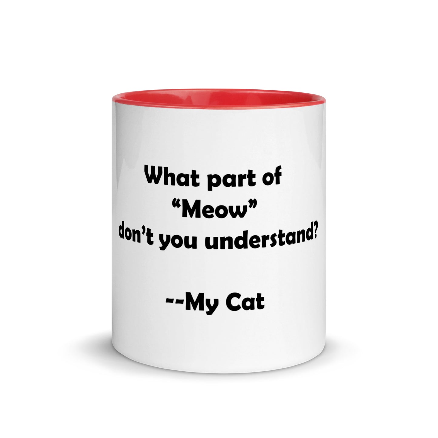 My Cat Mug with Color Inside