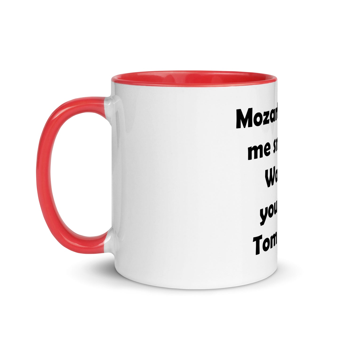 Mozart Mug with Color Inside
