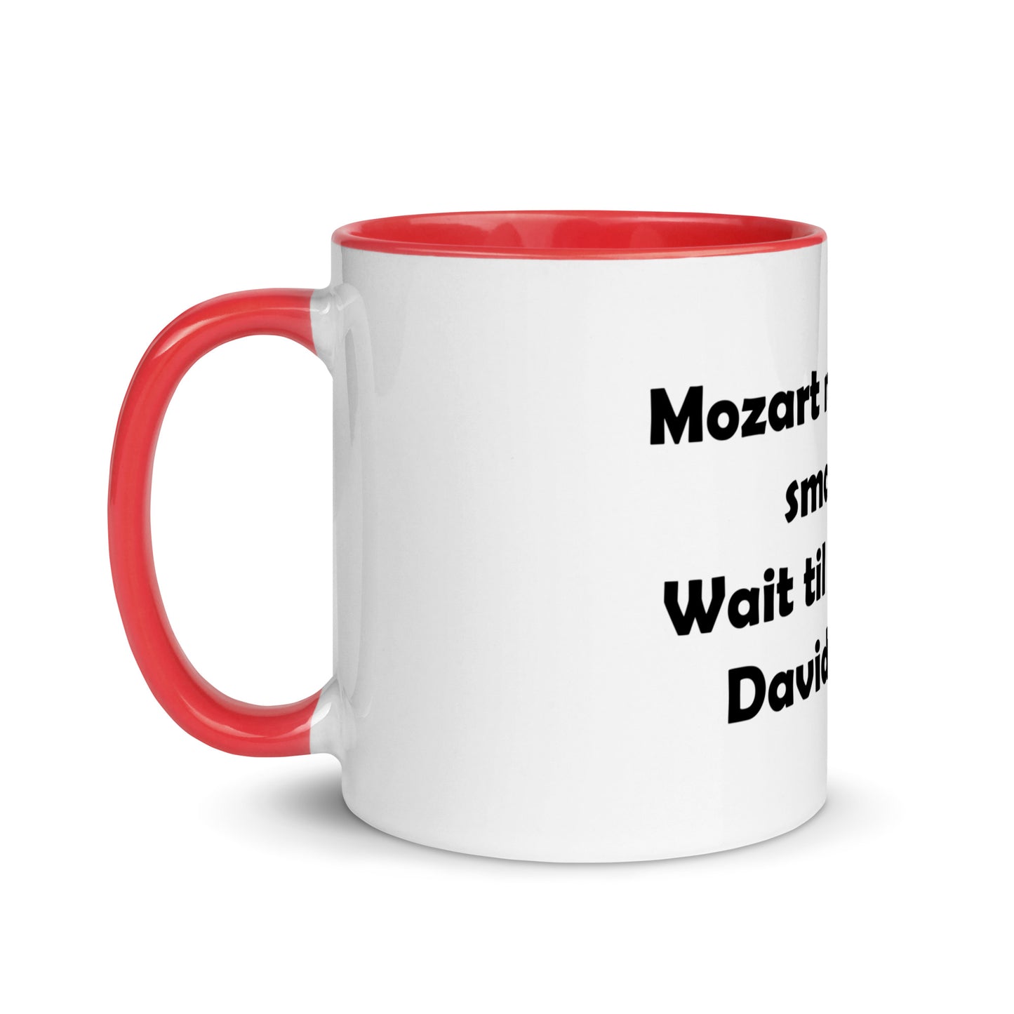 Mozart Mug with Color Inside