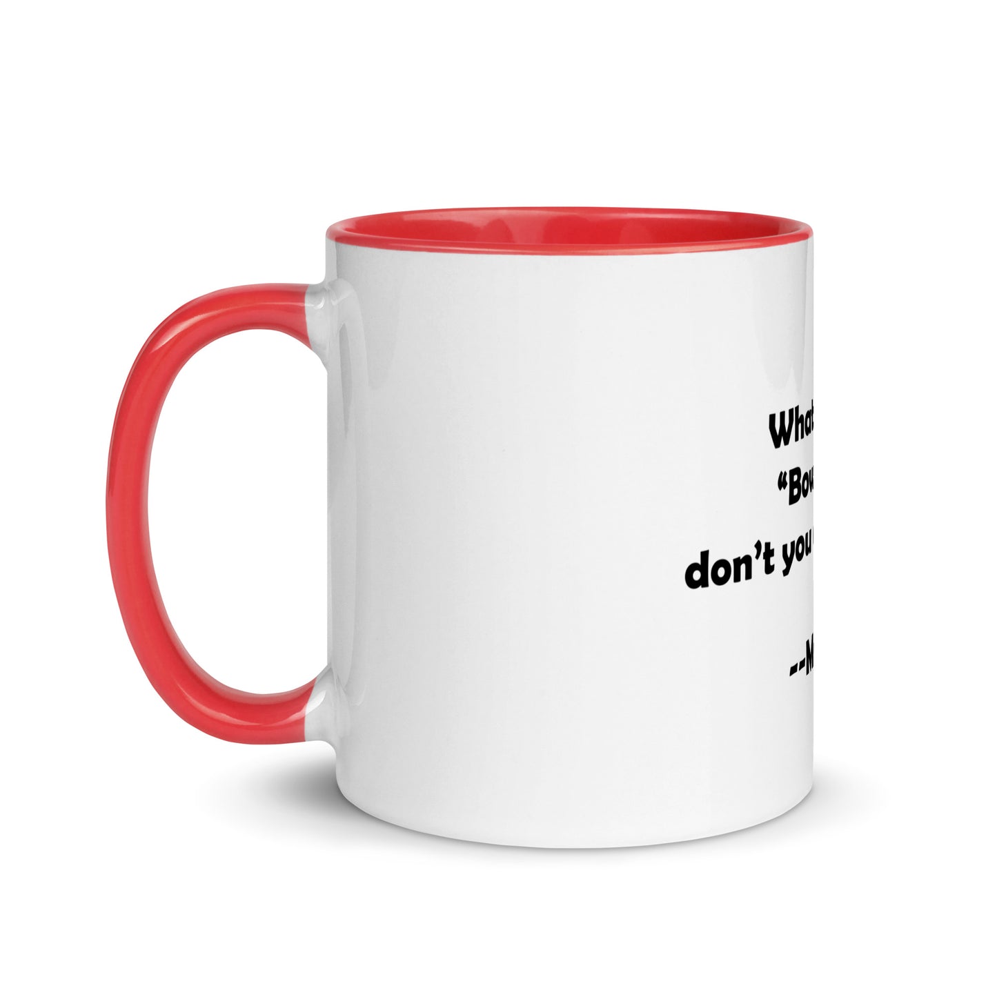 My Dog Mug with Color Inside