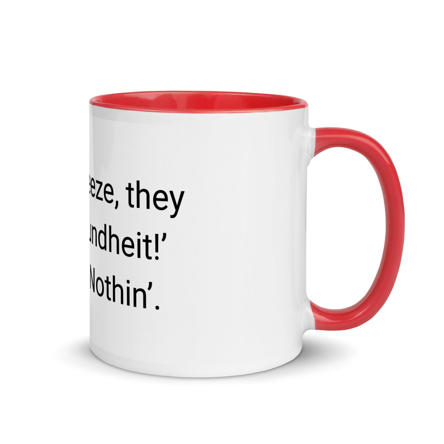 Gesundheit Mug with Color Inside
