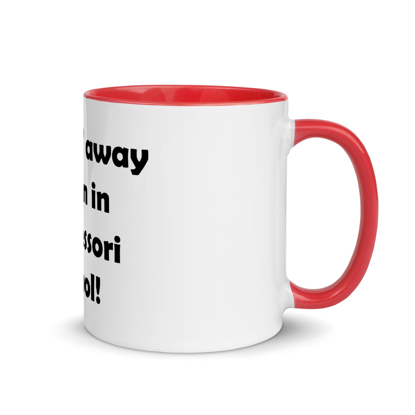 Mozart Montessori School Mug With Color Inside