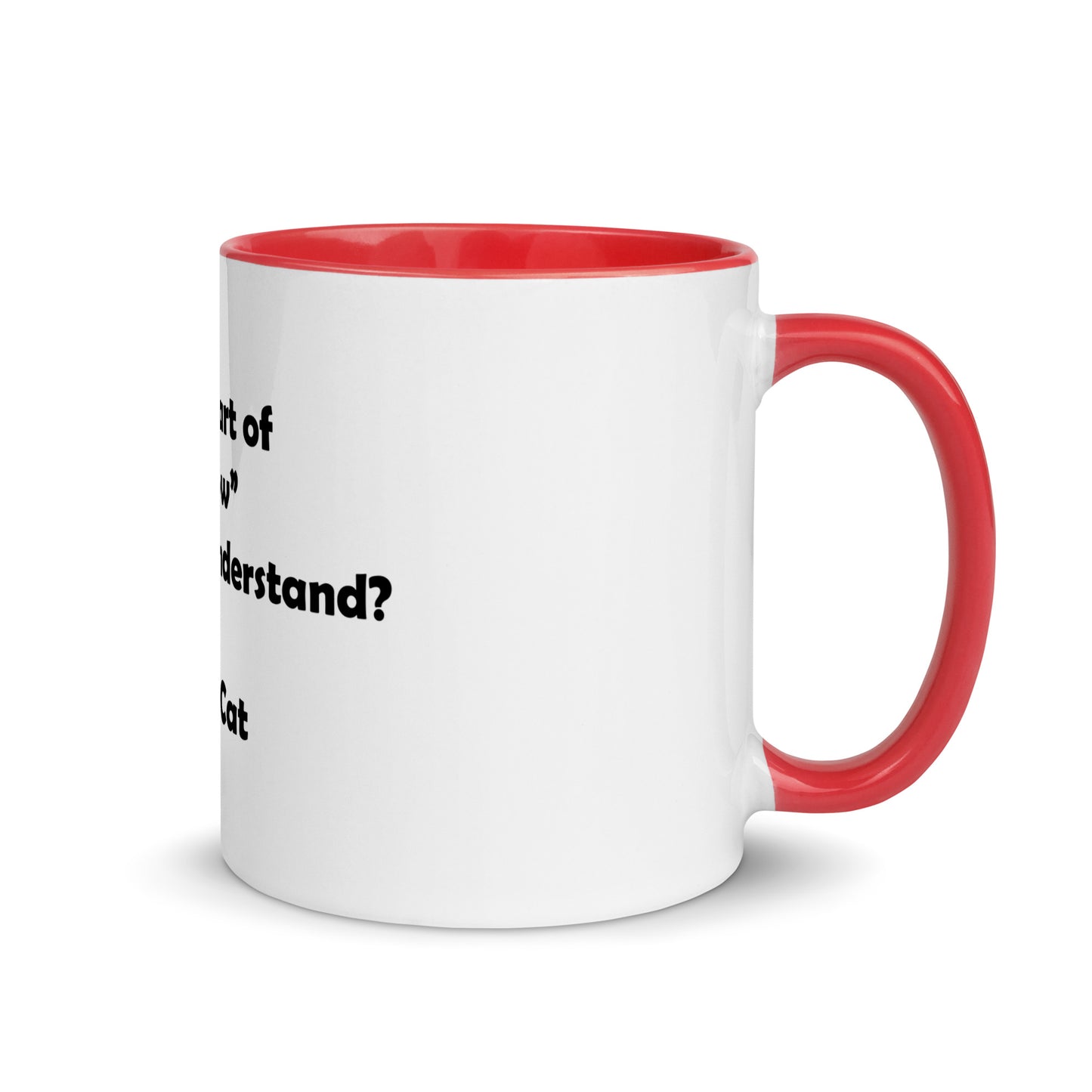 My Cat Mug with Color Inside