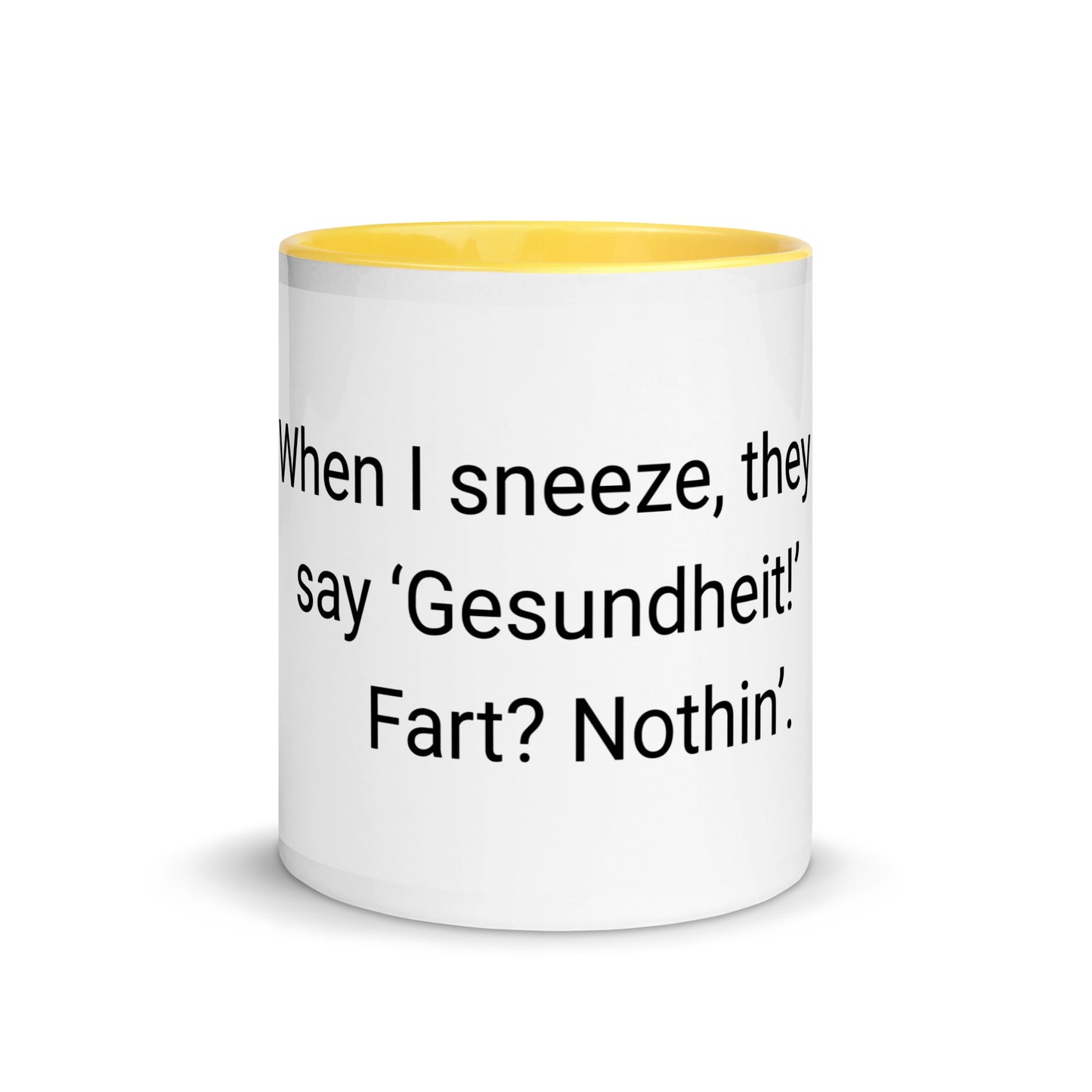 Gesundheit Mug with Color Inside