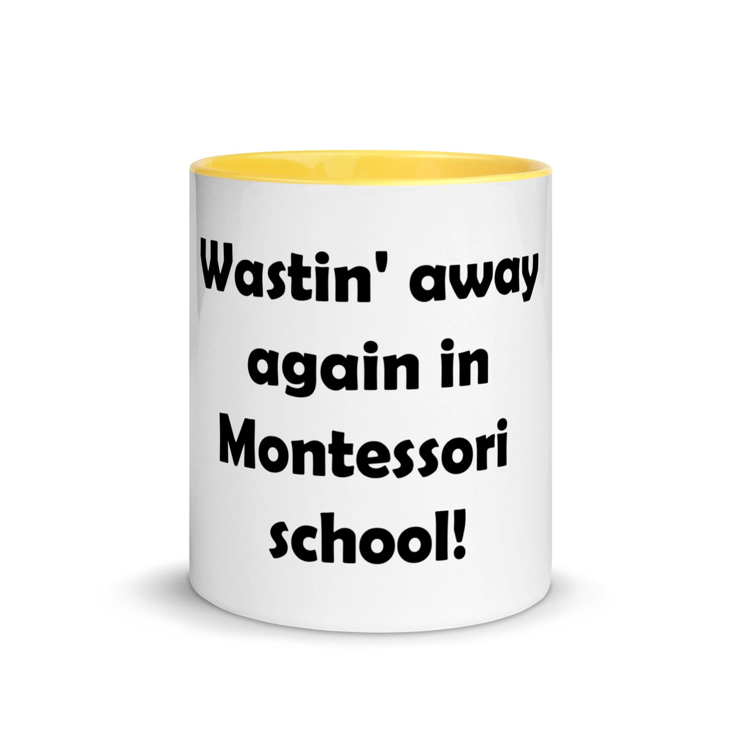 Mozart Montessori School Mug With Color Inside