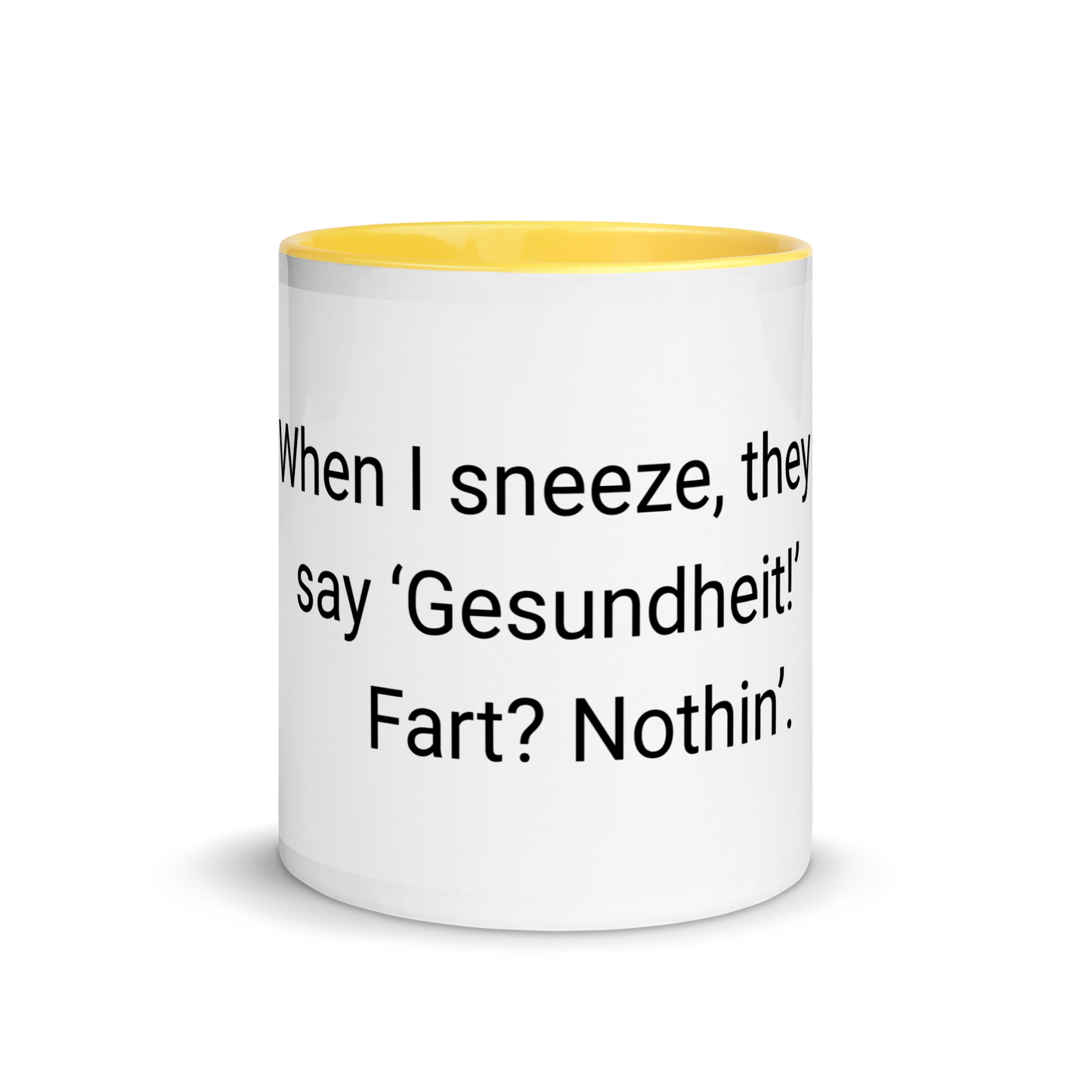 Gesundheit Mug with Color Inside