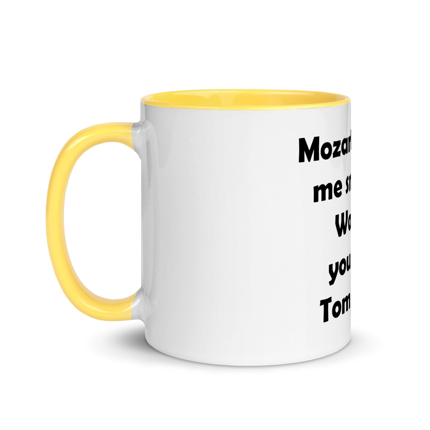 Mozart Mug with Color Inside